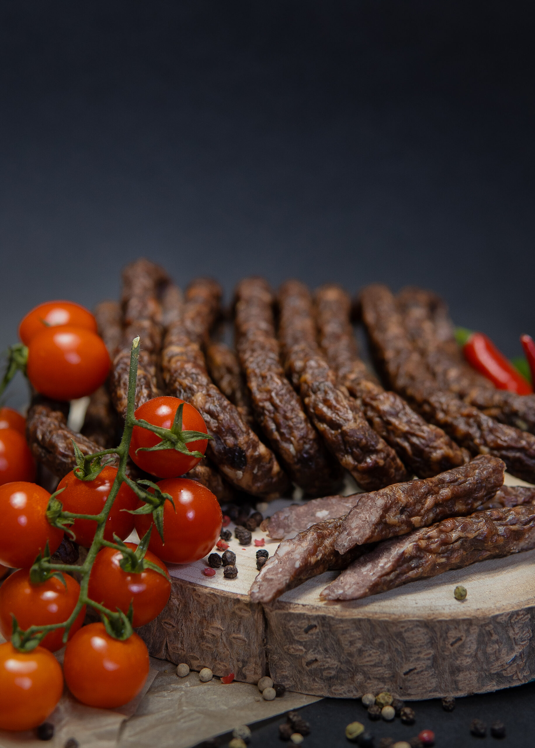 Kabanos z Wołowiną – chrupiąca, wędzono-pieczona przekąska