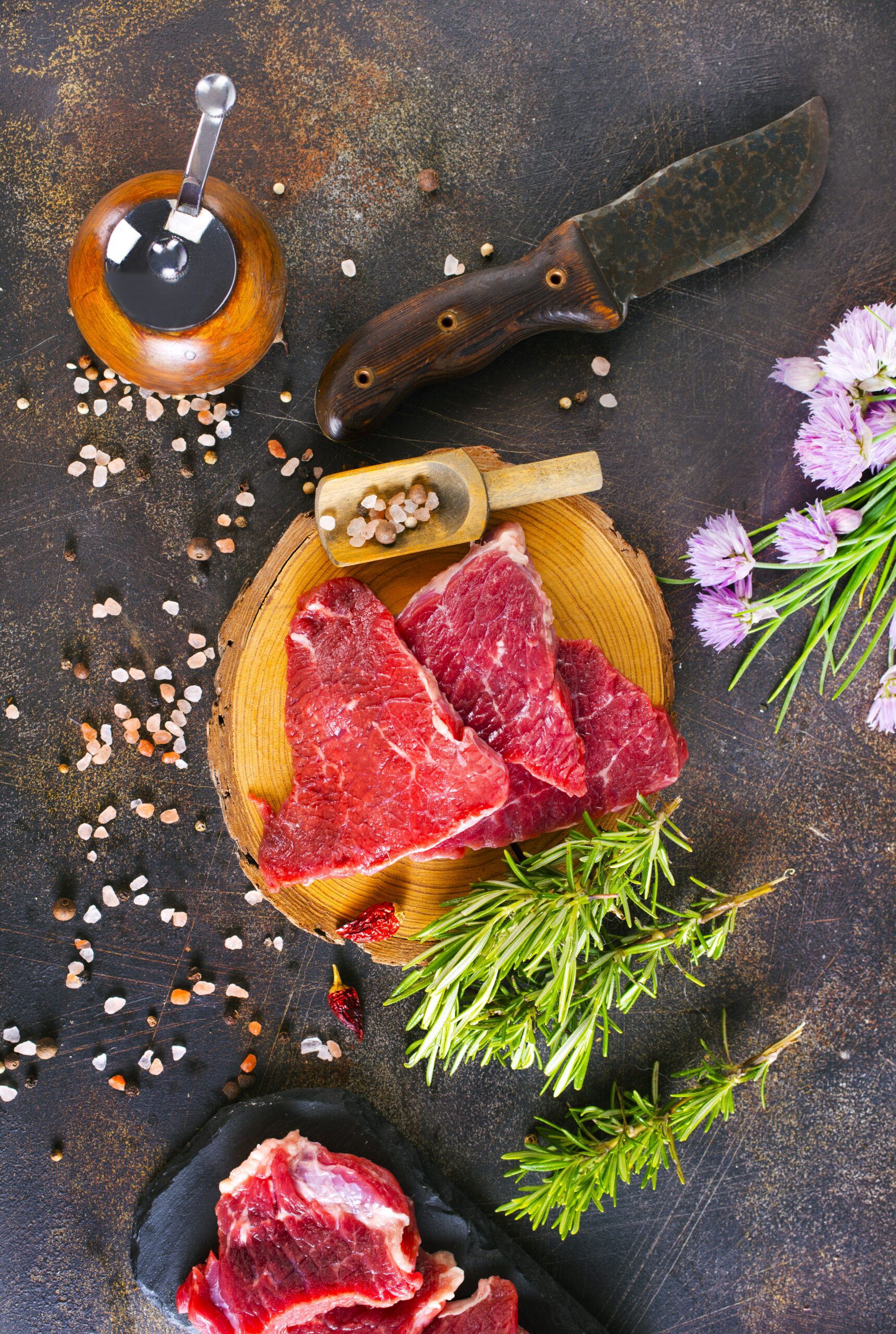 łata wołowa Black Angus – porcja mięsa